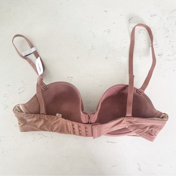 Gap Body TShirt Multi-way Bra Mauvey Brown 34B NWT - Picture 4 of 9